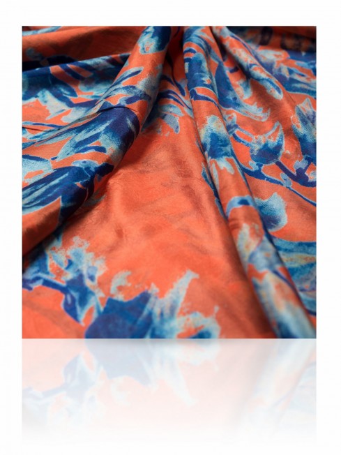 Палантин Женский S-ORCHID/ORANGE